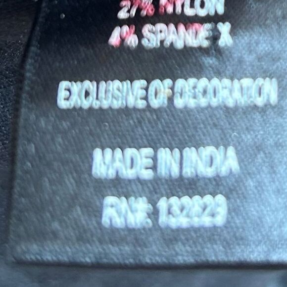 NBD Revolve Bruna Rhinestone Embellished Crop Top in Black Size Medium 198.00 - Picture 14 of 16